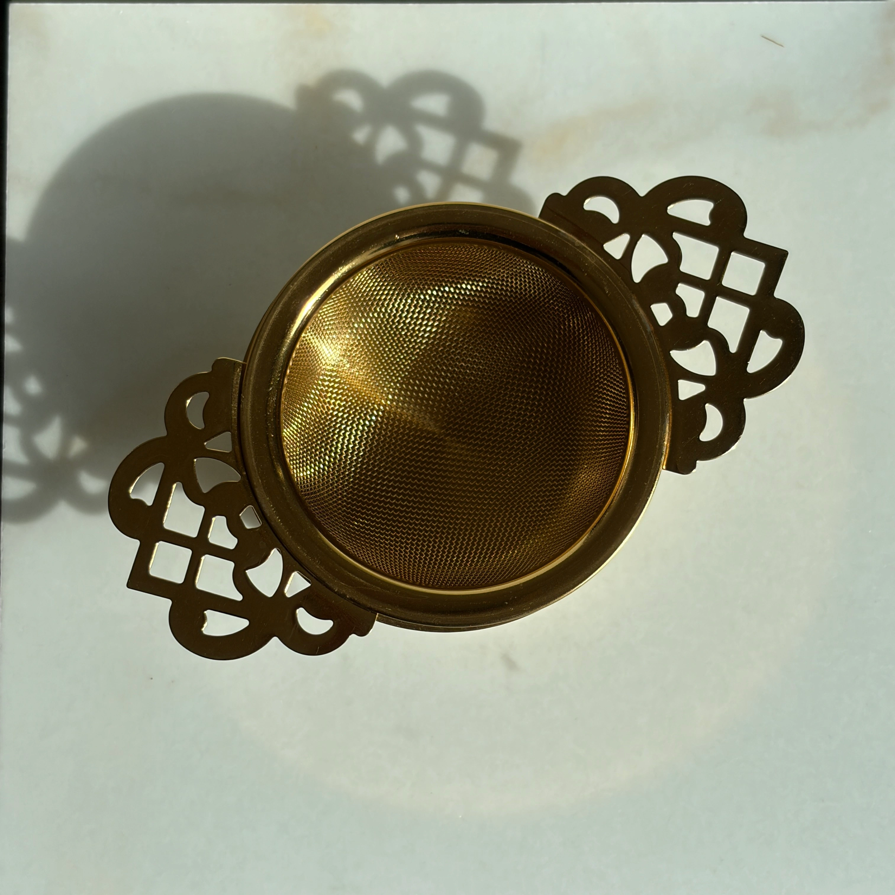 Cirelle stainless steel tea strainer