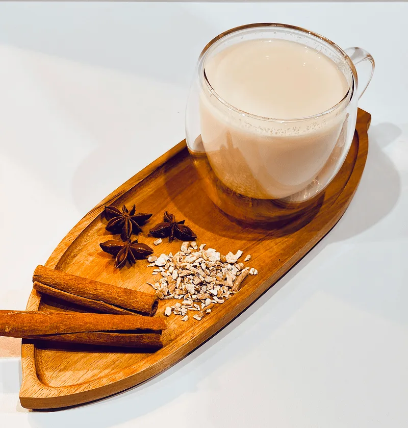 Comforting Ashwagandha Brew made with Cliff Natural Tea